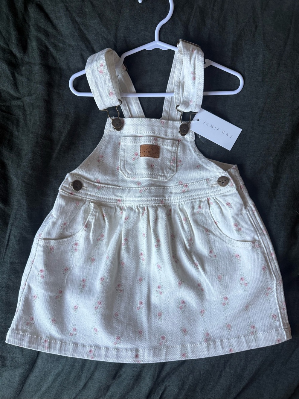 NWT Jamie Kay Norah Overall dress in Rose Trail